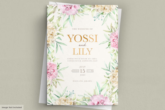 Carnation Flowers Invitation Card: A Touch of Elegance for Special Events
