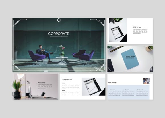Corporate Planner - Powerpoint Template: A Comprehensive Tool for Business and Personal Presentations