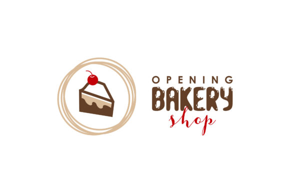 Creating a Bakery Logo with the Simple Cake Slice Design
