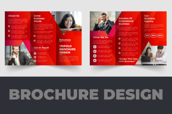 Everything You Need to Know About Abstract Design Trifold Brochure Files