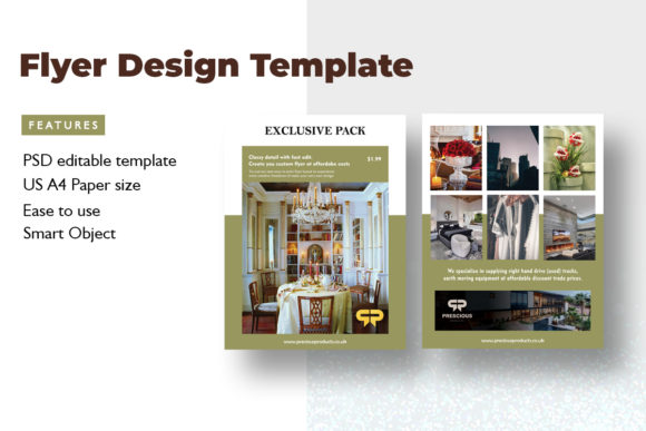 Flyer Template - Precious UK