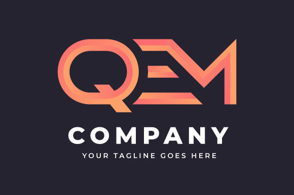 Letter QEM Logo Template: A Practical Design Solution for Modern Brands