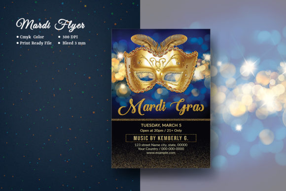 Printable Mardi Gras Flyer: A Strategic Tool for Event Promotion and Brand Visibility
