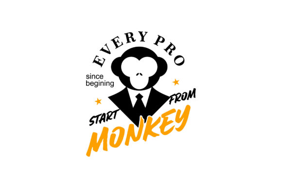 Professional Monkey Logo Wearing Tuxedo – A Unique Design for Your Brand