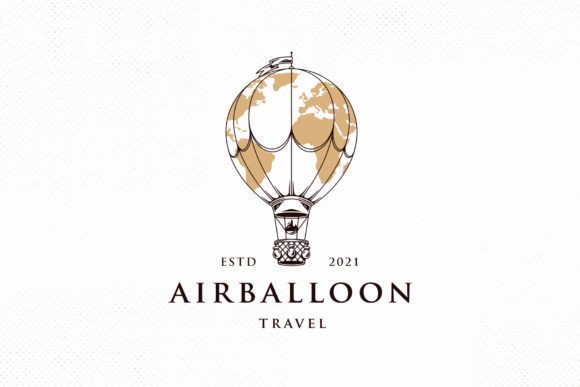 Travel World Balloon Logo Template: A Strategic Design Tool for Branding and Communication