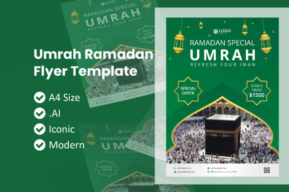 Umrah Ramadan 2021 Brochure Template: A Practical Tool for Business Promotion